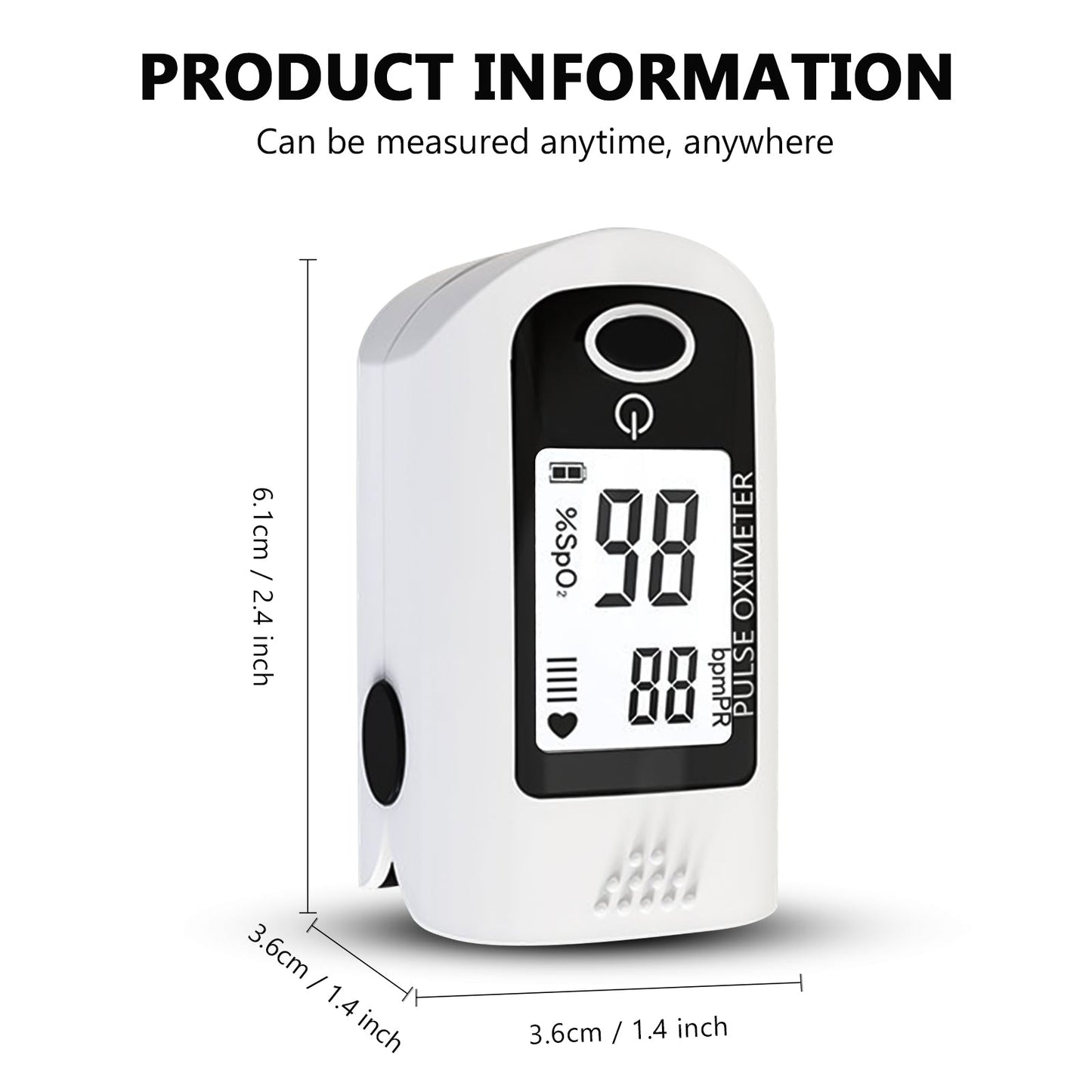 Real-Time Health Monitoring Kit with Forehead Thermometer & Blood